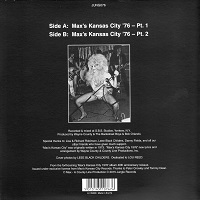 Max's Kansas City back cover